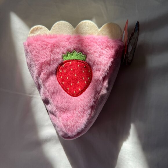 NWT Bark Box Straw Betty Cheesecake, Sweetie Pie's Bakery Pink, Size L 50+ lbs - Picture 3 of 7